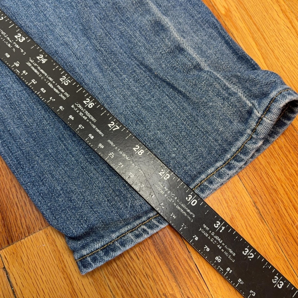 Lucky Brand 363 Vintage Straight Jeans Mens 30x30 Blue Medium Wash Denim Casual - Picture 8 of 9